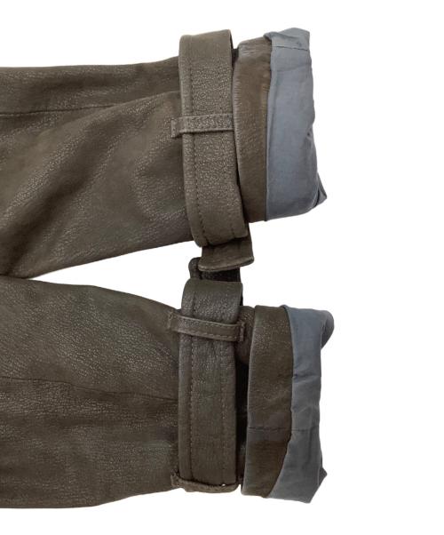 RUFFO（ルッフォ）RUFFO (ルッフォ) ラムレザージャケット ブラウン サイズ:40の古着・服飾アイテム