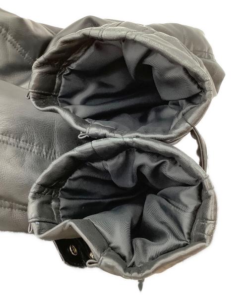 Liugoo Leathers（リューグーレザーズ）Liugoo Leathers (リューグーレザーズ) ダウンジャケット ブラック サイズ:Lの古着・服飾アイテム