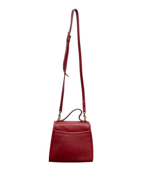 COACH（コーチ）COACH (コーチ) 2WAYバッグ レッドの古着・服飾アイテム