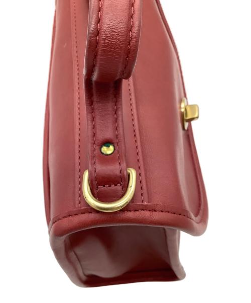 COACH（コーチ）COACH (コーチ) 2WAYバッグ レッドの古着・服飾アイテム