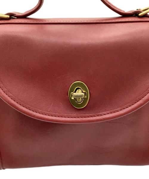 COACH（コーチ）COACH (コーチ) 2WAYバッグ レッドの古着・服飾アイテム