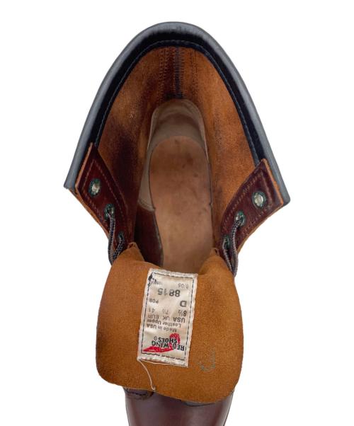 RED WING（レッドウィング）RED WING (レッドウィング) モンキーブーツ　８ホールブーツ ブラウン サイズ:25.5㎝の古着・服飾アイテム