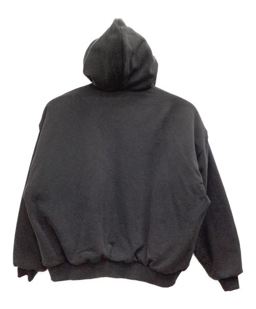 KEISUKE YOSHIDA（ケイスケヨシダ）KEISUKE YOSHIDA (ケイスケヨシダ) Quilted Silk Lining Hoodie ブラック サイズ:Sの古着・服飾アイテム