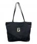 FENDI（フェンディ）の古着「トートバッグ　ズッカ」｜ブラック