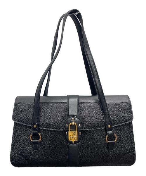 Salvatore Ferragamo（サルヴァトーレ フェラガモ）Salvatore Ferragamo (サルヴァトーレ フェラガモ) ショルダーバッグ ブラックの古着・服飾アイテム