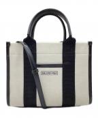 BALENCIAGAバレンシアガ）の古着「2WAYバッグ　XS HARDWARE」｜ベージュ×ブラック