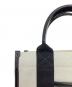 中古・古着 BALENCIAGA (バレンシアガ) 2WAYバッグ　XS HARDWARE ベージュ×ブラック：50000円