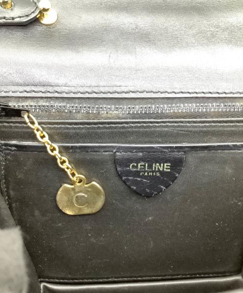 CELINE（セリーヌ）CELINE (セリーヌ) ２wayショルダーバッグ ブラックの古着・服飾アイテム