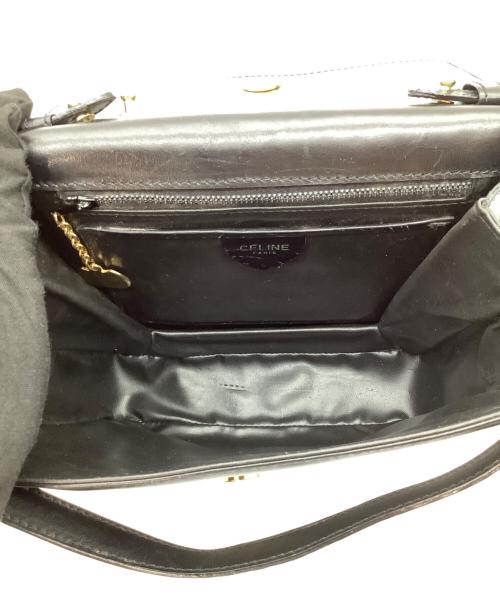CELINE（セリーヌ）CELINE (セリーヌ) ２wayショルダーバッグ ブラックの古着・服飾アイテム