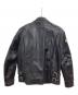 HARLEY-DAVIDSON (ハーレーダビッドソン) シングルライダースジャケット ブラック サイズ:L：15000円