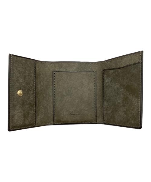 Lemma（レンマ）lemma (レンマ) Recta　3つ折り財布 オリーブの古着・服飾アイテム