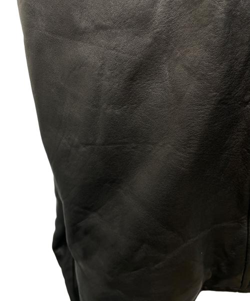 Eddie Bauer（エディーバウアー）Eddie Bauer (エディーバウアー) レザージャケット ブラック サイズ:XLの古着・服飾アイテム