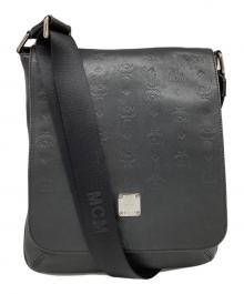 MCM（エムシーエム）の古着「メッセンジャーバッグ」｜ブラック