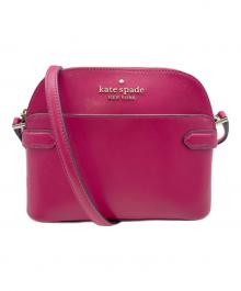 Kate Spade（ケイトスペード）の古着「ステイシー ドーム クロスボディ」｜ピンク