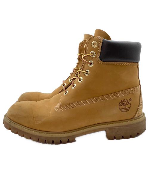 Timberland（ティンバーランド）Timberland (ティンバーランド) 6インチ プレミアムブーツ ベージュ サイズ:26.5㎝の古着・服飾アイテム