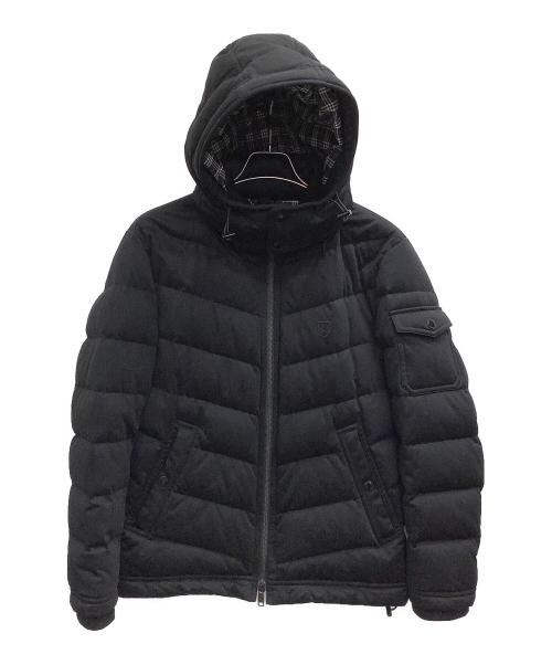 BLACK LABEL CRESTBRIDGE（ブラックレーベル クレストブリッジ）BLACK LABEL CRESTBRIDGE (ブラックレーベル クレストブリッジ) ダウンジャケット ブラック サイズ:LLの古着・服飾アイテム