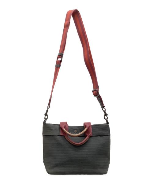 COACH（コーチ）COACH (コーチ) トート20　カラーブロック　CU299 ブラックの古着・服飾アイテム