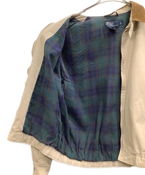 POLO RALPH LAUREN（ポロ・ラルフローレン）POLO RALPH LAUREN (ポロ・ラルフローレン) スイングトップ ベージュ サイズ:Lの古着・服飾アイテム