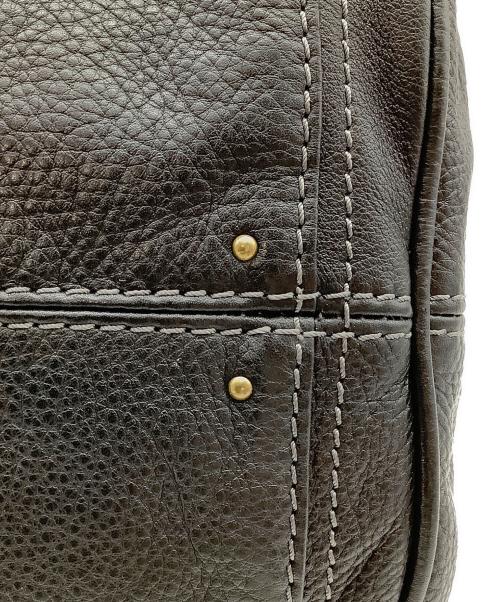 Chloe（クロエ）Chloe (クロエ) パディントン　2WAYバッグ ブラックの古着・服飾アイテム