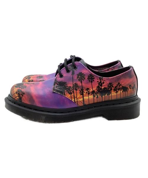 Dr.Martens（ドクターマーチン）Dr.Martens (ドクターマーチン) 1461 Los Angeles Leather Oxford Shoes パープル サイズ:UK6の古着・服飾アイテム