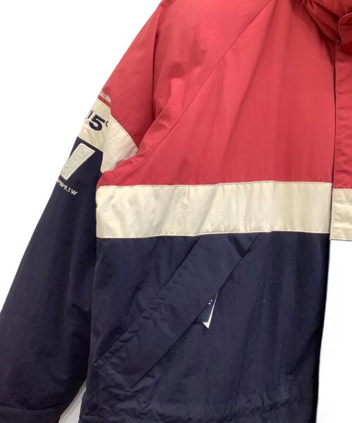 NAUTICA（ノーティカ）NAUTICA (ノーティカ) ダウンジャケット ネイビー×レッド サイズ:Lの古着・服飾アイテム