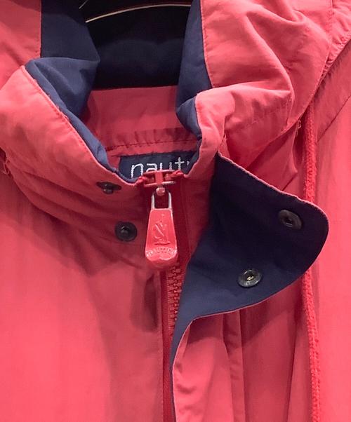 NAUTICA（ノーティカ）NAUTICA (ノーティカ) ダウンジャケット ネイビー×レッド サイズ:Lの古着・服飾アイテム
