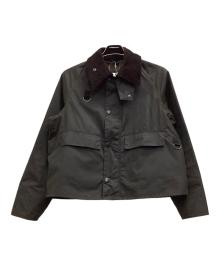 Barbour（バブアー）の古着「ワックス コットン ショート ブルゾン」｜ダークブラウン