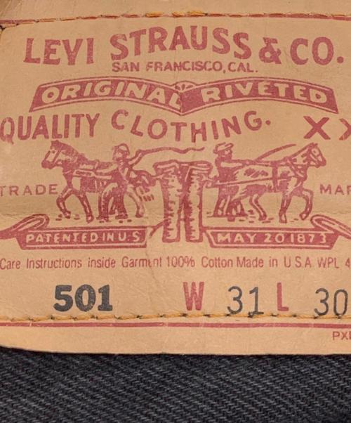 LEVI'S（リーバイス）LEVI'S (リーバイス) 501　デニムパンツ　94年製　 ブラック サイズ:W31×L30の古着・服飾アイテム