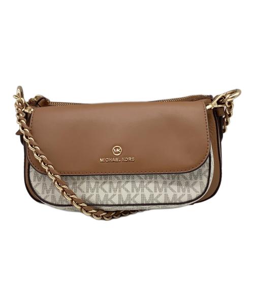 MICHAEL KORS（マイケルコース）MICHAEL KORS (マイケルコース) JET SET CHARM　（ジェットセット チャーム） ブラウンの古着・服飾アイテム