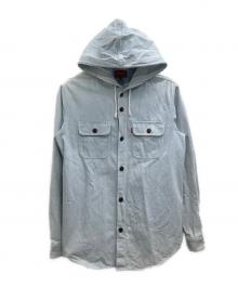SUPREME（シュプリーム）の古着「Hooded Denim Shirt」｜インディゴ