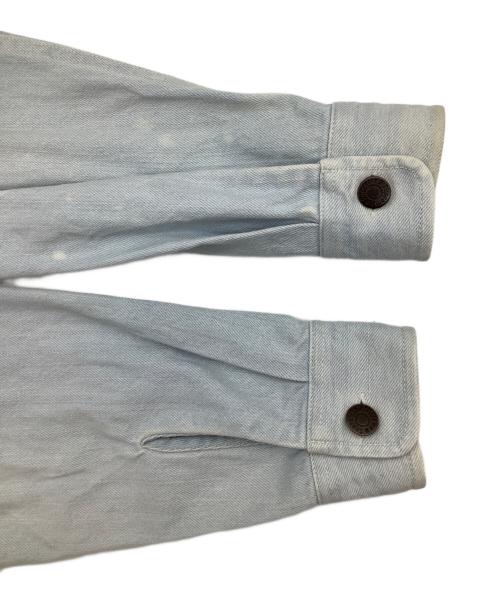 SUPREME（シュプリーム）SUPREME (シュプリーム) Hooded Denim Shirt インディゴ サイズ:Sの古着・服飾アイテム