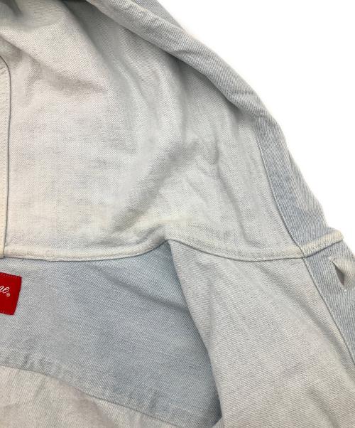 SUPREME（シュプリーム）SUPREME (シュプリーム) Hooded Denim Shirt インディゴ サイズ:Sの古着・服飾アイテム