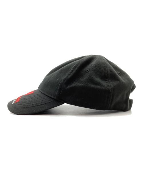 BALENCIAGA（バレンシアガ）BALENCIAGA (バレンシアガ) GYM WEAR Canvas Baseball Cap ブラックの古着・服飾アイテム