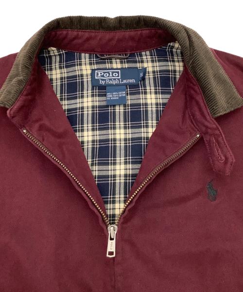 POLO RALPH LAUREN（ポロ・ラルフローレン）POLO RALPH LAUREN (ポロ・ラルフローレン) スイングトップ バーガンディー サイズ:Sの古着・服飾アイテム