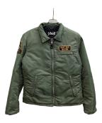 Schottショット）の古着「ナイロントラッカージャケット」｜グリーン