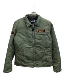 Schott（ショット）の古着「ナイロントラッカージャケット」｜グリーン