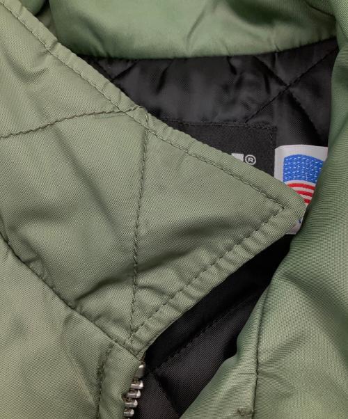 Schott（ショット）Schott (ショット) ナイロントラッカージャケット グリーン サイズ:Mの古着・服飾アイテム