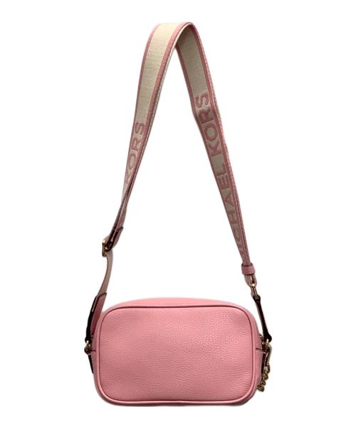 MICHAEL KORS（マイケルコース）MICHAEL KORS (マイケルコース) メイジー レザー スモール 2IN1 カメラ クロスボディ ピンクの古着・服飾アイテム