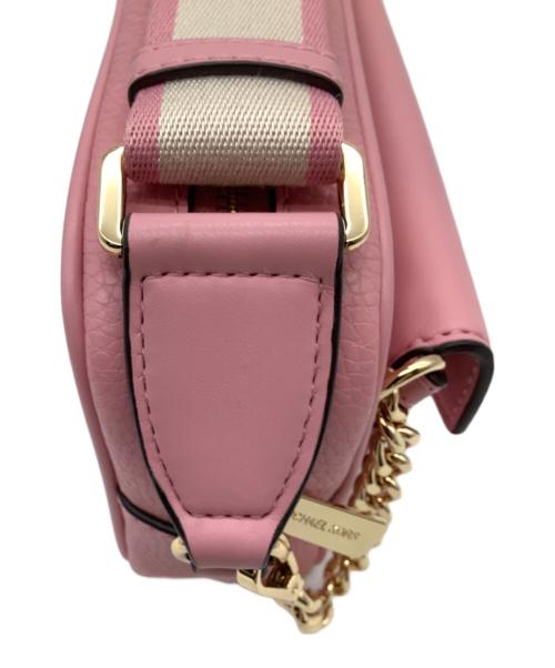 MICHAEL KORS（マイケルコース）MICHAEL KORS (マイケルコース) メイジー レザー スモール 2IN1 カメラ クロスボディ ピンクの古着・服飾アイテム