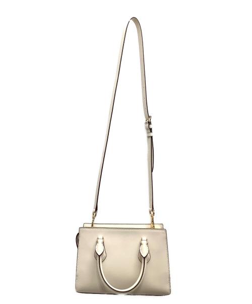 MICHAEL KORS（マイケルコース）MICHAEL KORS (マイケルコース) センタージップサッシェル ベージュの古着・服飾アイテム
