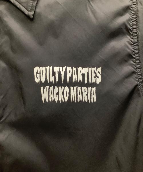 WACKO MARIA（ワコマリア）WACKO MARIA (ワコマリア) ナイロンボアコーチジャケット ブラック サイズ:Mの古着・服飾アイテム