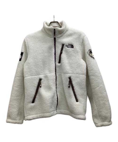 THE NORTH FACE（ザ ノース フェイス）THE NORTH FACE (ザ ノース フェイス) RIMO HOOD FLEECE JACKET ホワイト サイズ:Sの古着・服飾アイテム