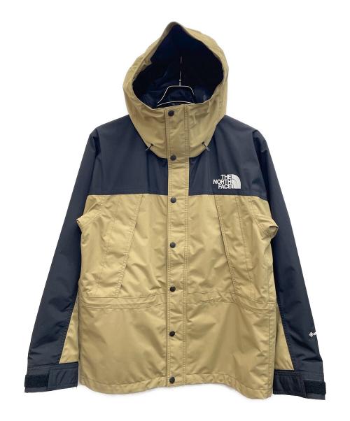 THE NORTH FACE（ザ ノース フェイス）THE NORTH FACE (ザ ノース フェイス) ハイベントレインテックスフーディー ジャケット ベージュ×ブラック サイズ:Sの古着・服飾アイテム