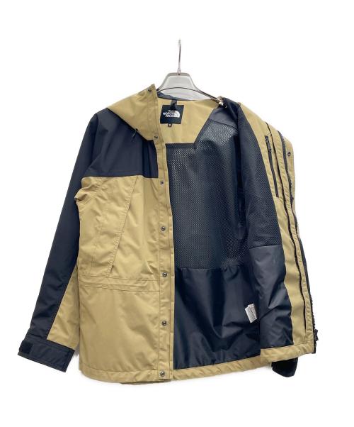 THE NORTH FACE（ザ ノース フェイス）THE NORTH FACE (ザ ノース フェイス) ハイベントレインテックスフーディー ジャケット ベージュ×ブラック サイズ:Sの古着・服飾アイテム