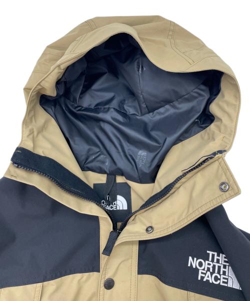 THE NORTH FACE（ザ ノース フェイス）THE NORTH FACE (ザ ノース フェイス) ハイベントレインテックスフーディー ジャケット ベージュ×ブラック サイズ:Sの古着・服飾アイテム