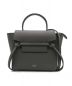 CELINE（セリーヌ）の古着「ベルトバッグ ナノ  グレインドカーフスキン」｜グレー