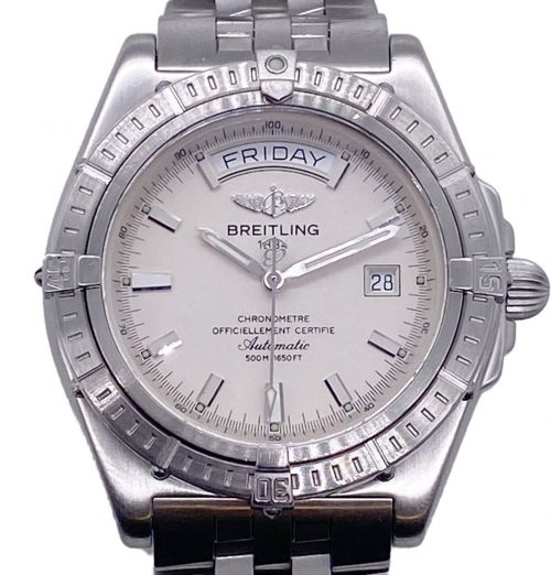 BREITLING（ブライトリング）BREITLING (ブライトリング) ヘッドウィンド サイズ:42ｍｍの古着・服飾アイテム