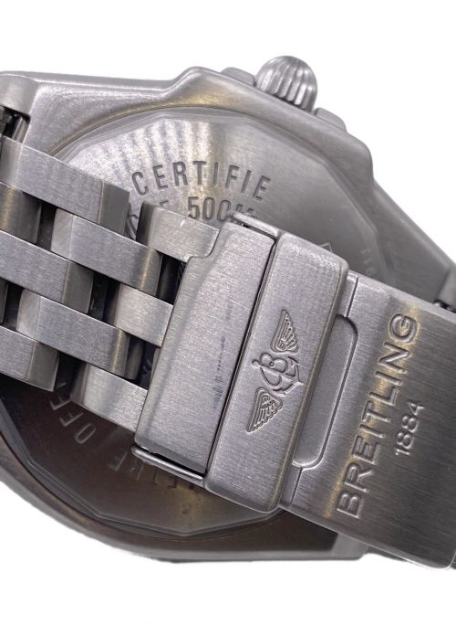 BREITLING（ブライトリング）BREITLING (ブライトリング) ヘッドウィンド サイズ:42ｍｍの古着・服飾アイテム