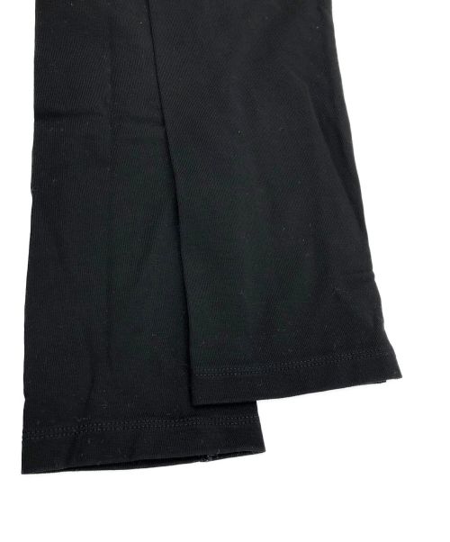 H BEAUTY&YOUTH（エイチ ビューティー&ユース）H BEAUTY&YOUTH (エイチ ビューティアンドユース) 50/2 COTTON BACK SLIT ONE PIECE ブラック サイズ:表記なしの古着・服飾アイテム