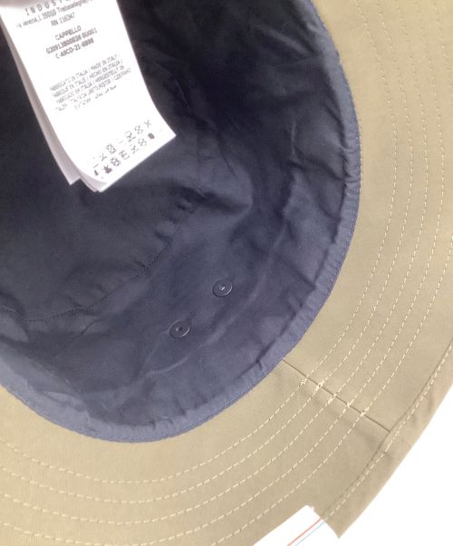 MONCLER（モンクレール）MONCLER (モンクレール) バケットハット G20913B00024 PIECE OF MIND カーキ サイズ:L 未使用品の古着・服飾アイテム